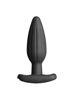 ElectraStim ElectraStim - Silicone Noir Rocker Butt Plug Medium