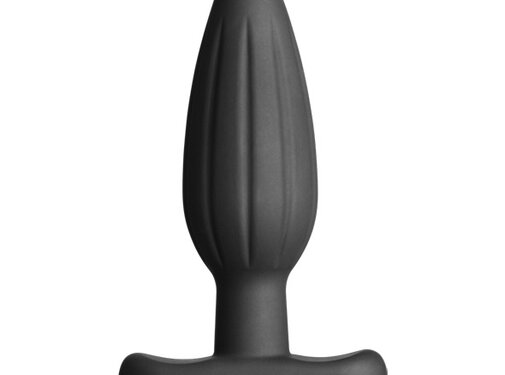 ElectraStim ElectraStim - Silicone Noir Rocker Butt Plug Medium