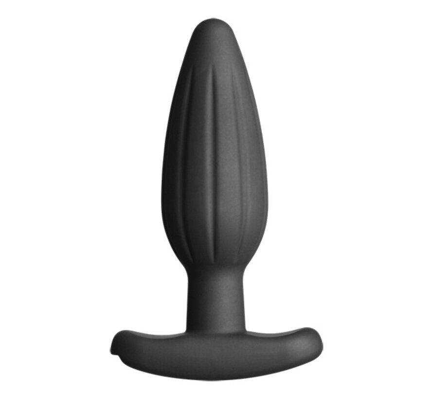 ElectraStim - Silicone Noir Rocker Butt Plug Medium