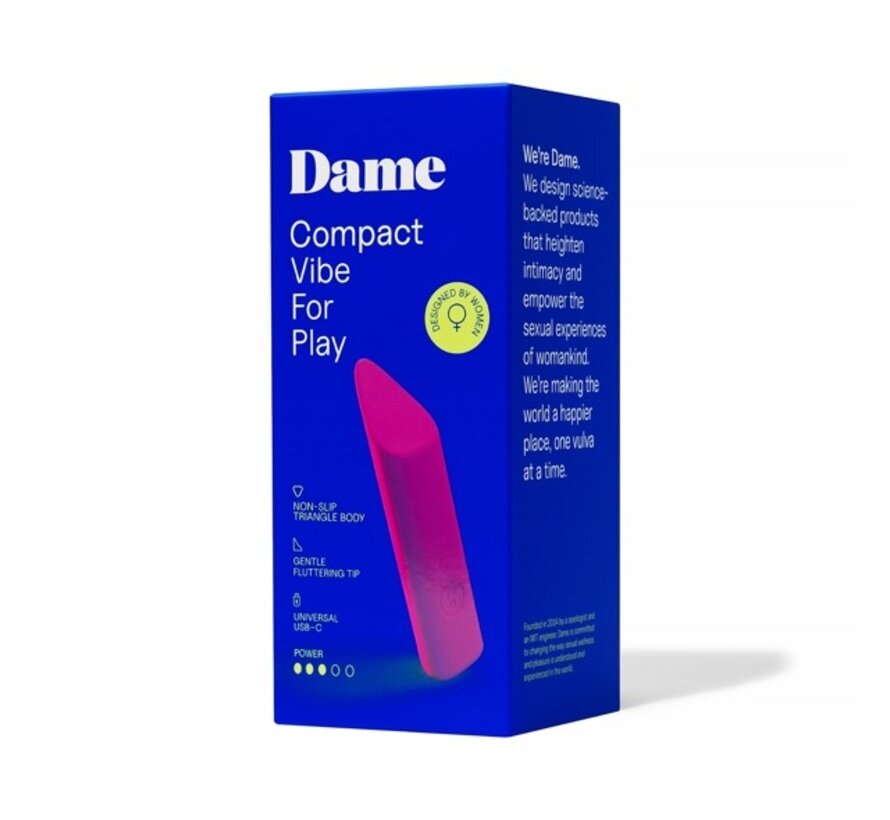 Dame - Zig Compact Vibrator Magenta