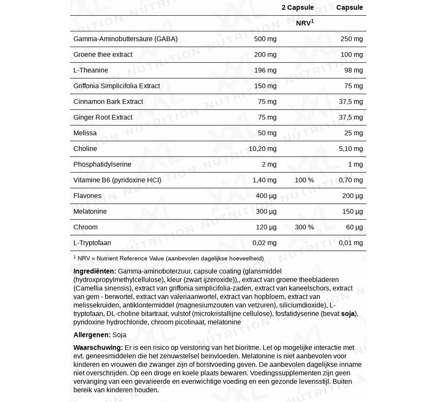Fat Metabolic Support Night - 60 veggiecaps