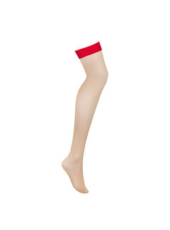 Obsessive Obsessive - S814 Stockings Rood L/XL