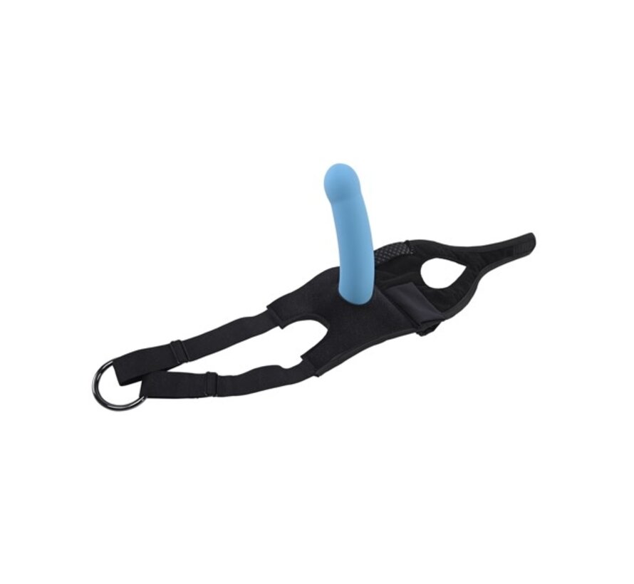 Sportsheets - Pivot 2 in 1 Forced-O Strap Black