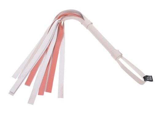 Sportsheets Sportsheets - S&M Peaches ‘n CreaMe Stripe Flogger Cream & Orange