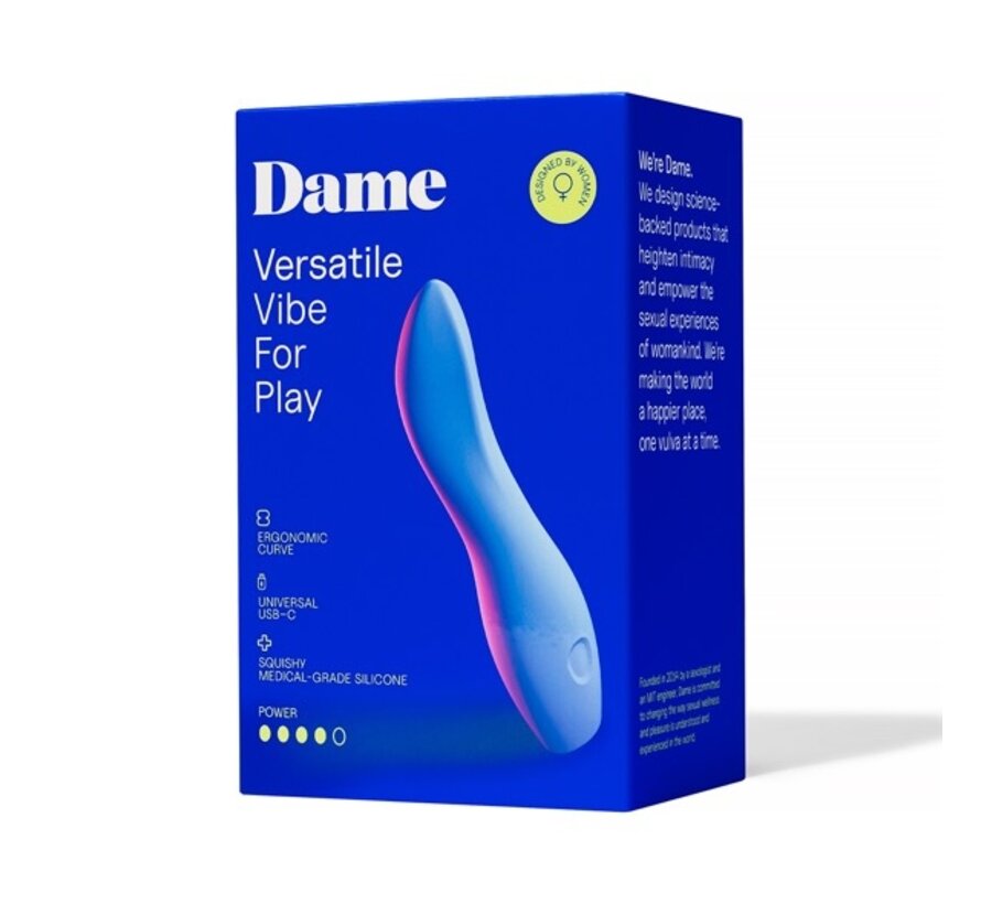 Dame - Dip 2 Versatile Vibrator Periwinkle
