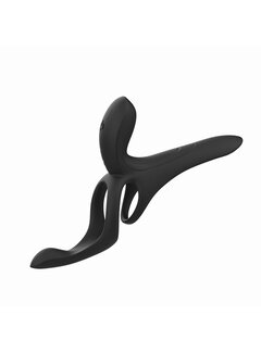 HoneyPlayBox - Pleasure Pivot App-controlled Couples Vibrator Black