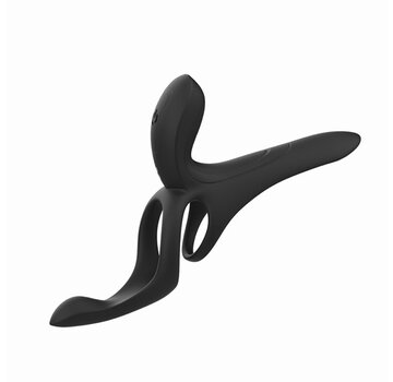 HoneyPlayBox - Pleasure Pivot App-controlled Couples Vibrator Black