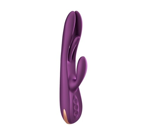 HoneyPlayBox - Terri App-controlled Kinky Finger Tapping Rabbit Vibrator Purple