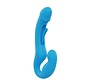 HoneyPlayBox - Harmony Duo App-Controlled Strapless Strap-on Blue