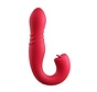 HoneyPlayBox - JOI Thrust 2 Pressure Sensing App Controlled Thrusting G-spot Vibrator & Tongue Clit Licker Red