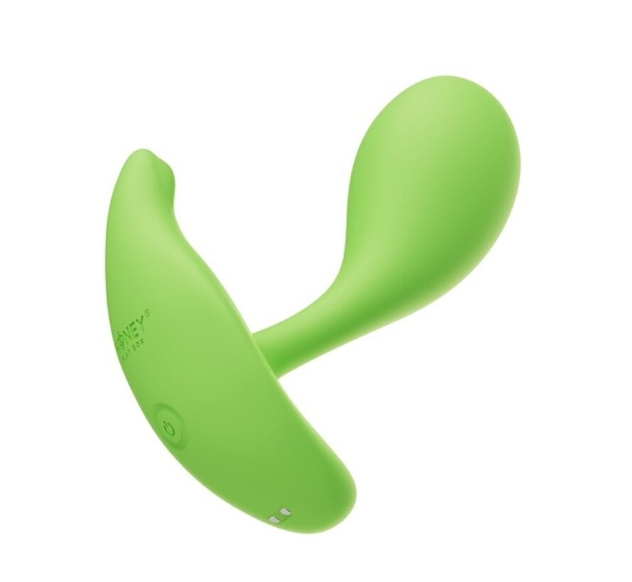 HoneyPlayBox - OLY 2 Pressure Sensing App-enabled Wearable Clit & G Spot Vibrator Green
