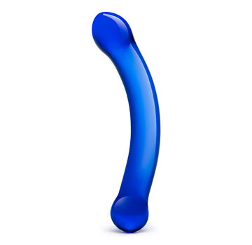 Glas Glas - Curved G-Spot Glazen Dildo