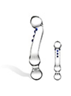 Glas Glas - Curved G-Spot Glazen Dildo