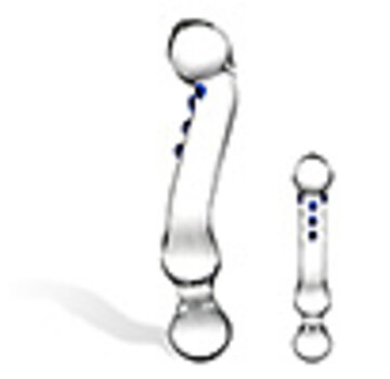 Glas Glas - Curved G-Spot Glazen Dildo
