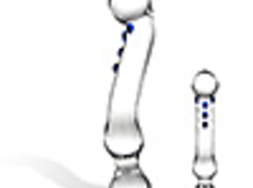 Glas Glas - Curved G-Spot Glazen Dildo