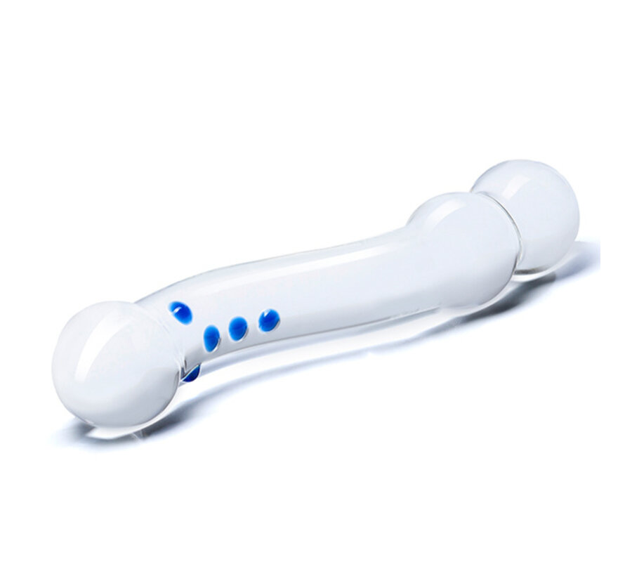 Glas - Curved G-Spot Glazen Dildo