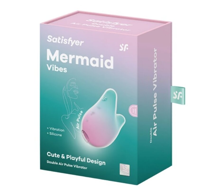 Satisfyer - Mermaid Vibes Mint/Pink