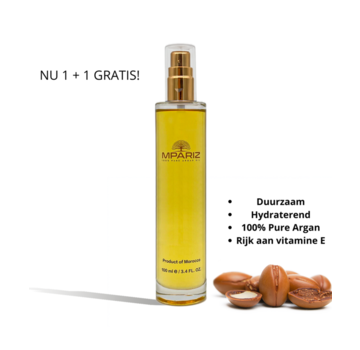 Mpariz Argan Olie 100ml - SPF30 ( 1+1 GRATIS)
