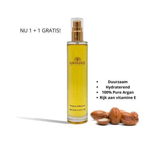 Mpariz Argan Olie 100ml - SPF30 ( 1+1 GRATIS)