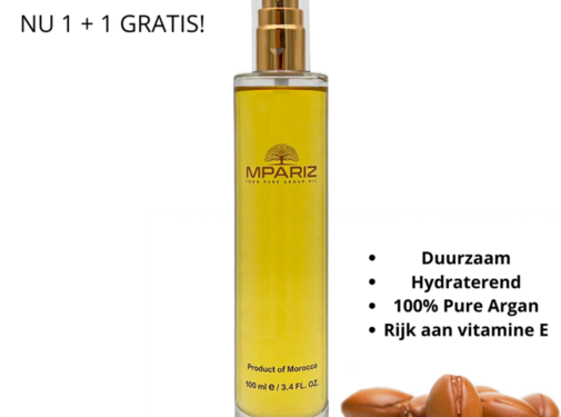 Mpariz Argan Olie 100ml - SPF30 ( 1+1 GRATIS)