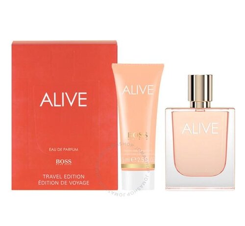 Hugo Alive Giftset - 80 ml eau de parfum spray + 75 ml bodylotion - cadeauset voor dames