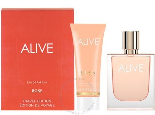 Hugo Alive Giftset - 80 ml eau de parfum spray + 75 ml bodylotion - cadeauset voor dames