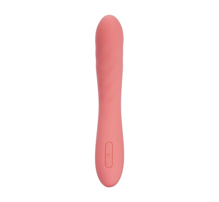 Svakom - Ava Neo Interactive Thrusting Vibrator Peach