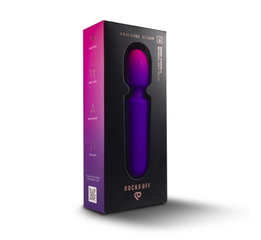 Rocks Off - Glo-Girl Wand Purple
