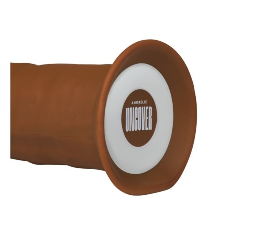 AMORELIE UNCOVER - Dildo 7 Chestnut