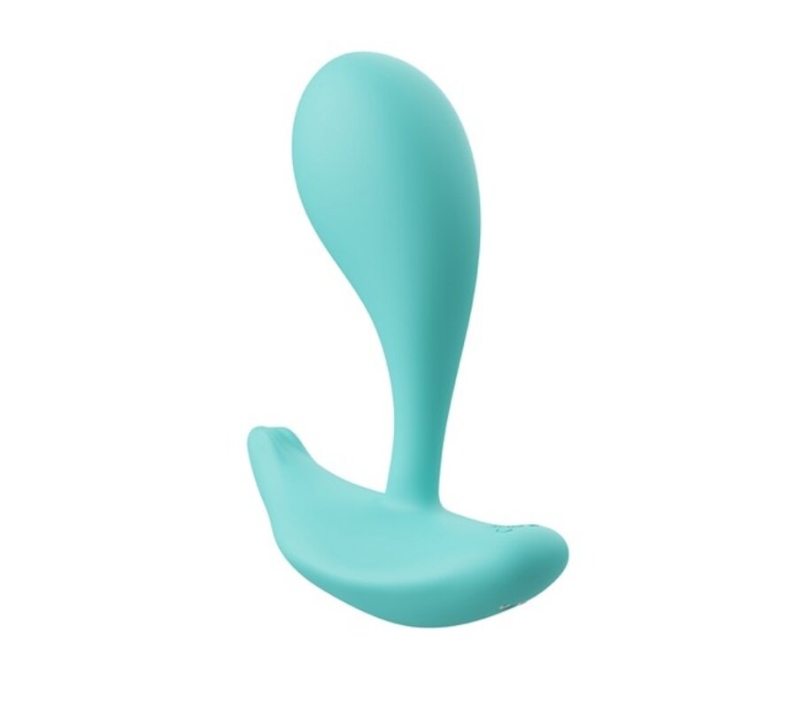 HoneyPlayBox - OLY 2 Pressure Sensing App-enabled Wearable Clit & G Spot Vibrator Turquoise
