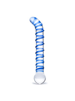 Glas Glas - Mr. Swirly G-Spot Glazen Dildo