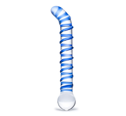 Glas Glas - Mr. Swirly G-Spot Glazen Dildo