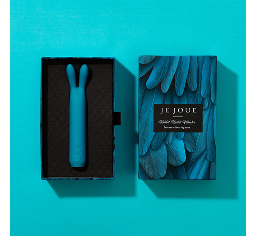 Je Joue - Rabbit Bullet Vibrator Turquoise Blauw