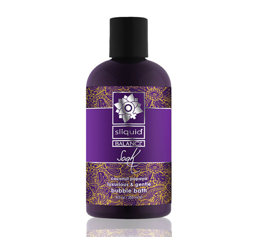 Sliquid - Balance Soak Kokosnoot Papaya 255 ml