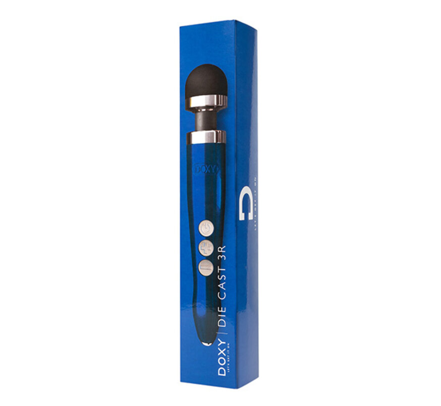 Doxy - Die Cast 3R Oplaadbare Wand Massager Blauw