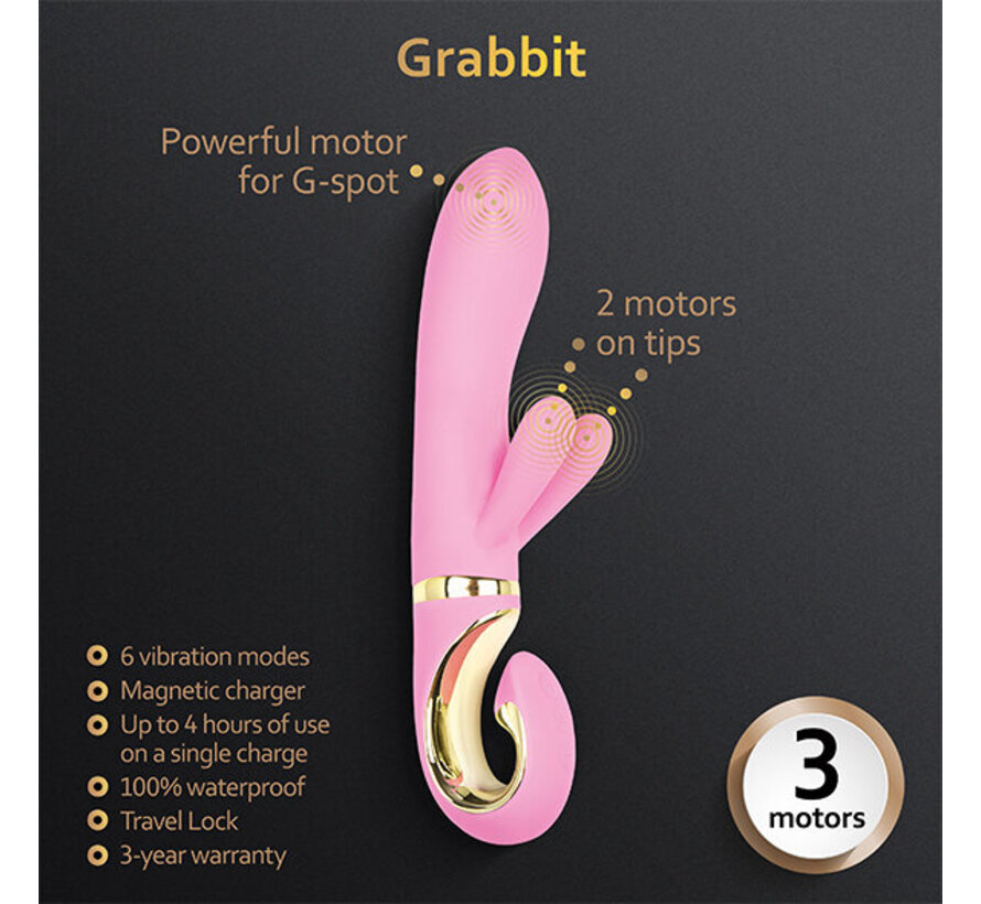 Gvibe - Grabbit Vibrator Roze