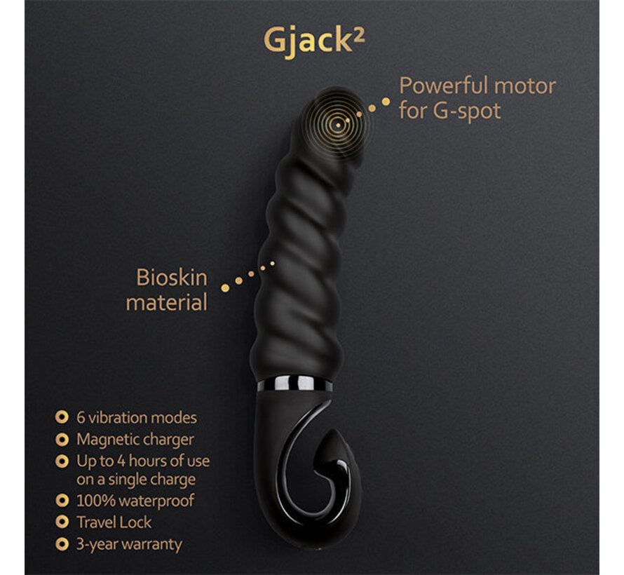 Gvibe - Gjack 2 Vibrator Mystic Zwart