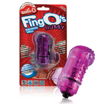 The Screaming O The Screaming O - The FingO Nubby Paars