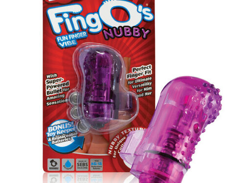 The Screaming O The Screaming O - The FingO Nubby Paars