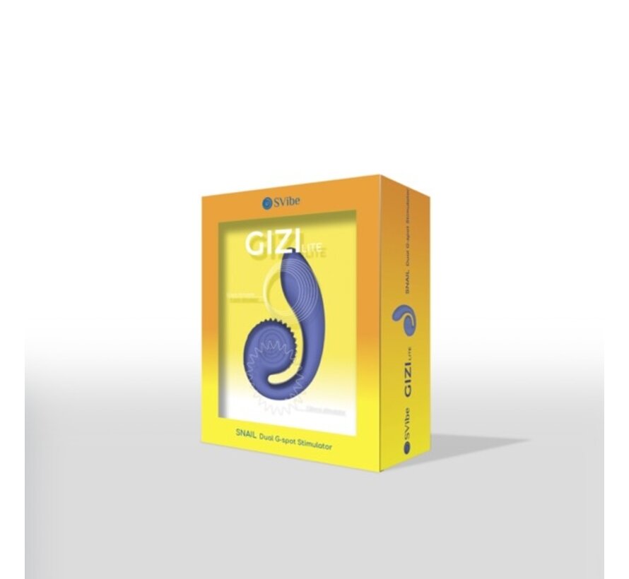 SVibe - Snail GIZI Lite Vibrator Juicy Blueberry