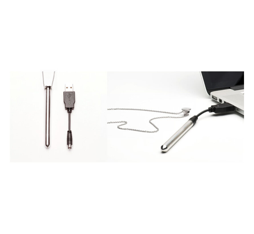 Crave - Vesper Vibrator Ketting Zilver