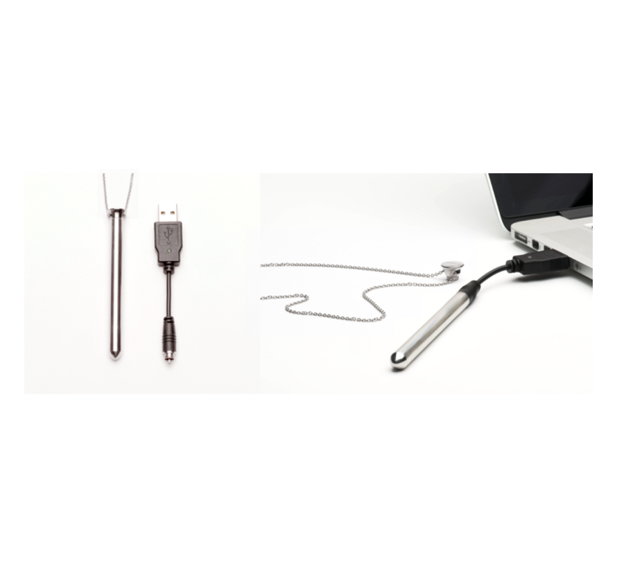 Crave - Vesper Vibrator Ketting Zilver