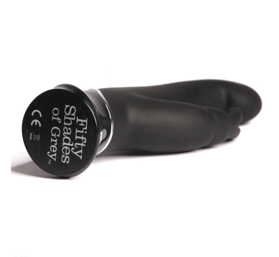 Fifty Shades of Grey - Greedy Girl G-Spot Rabbit Vibrator Zwart