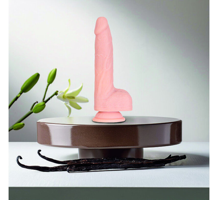 Swan - Naked Addiction 21,6cm Maximum Thrusting & Vibrating Dong Beige