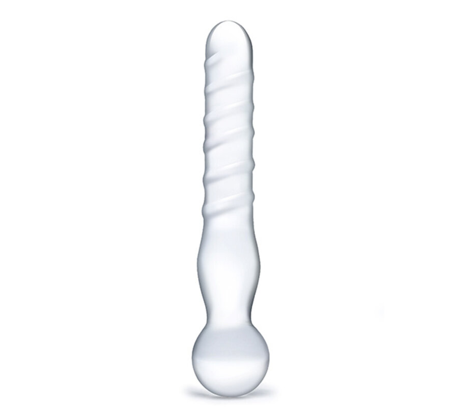 Glas - Joystick Clear Glazen Dildo
