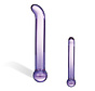 Glas - Purple Glazen G-Spot Tickler
