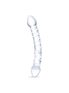 Glas Glas - Double Trouble Glazen Dildo