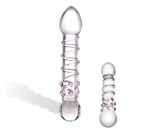 Glas Glas - Spiral Staircase Full Glazen Dildo