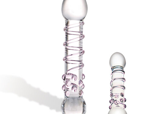 Glas Glas - Spiral Staircase Full Glazen Dildo