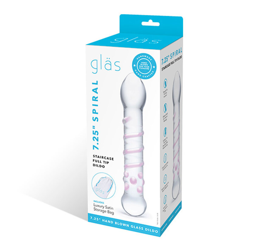 Glas - Spiral Staircase Full Glazen Dildo